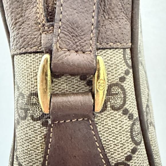 Authentic Vintage Gucci GG Supreme Sherry Line PVC Leather Shoulder Bag COA Incl - Picture 5 of 16